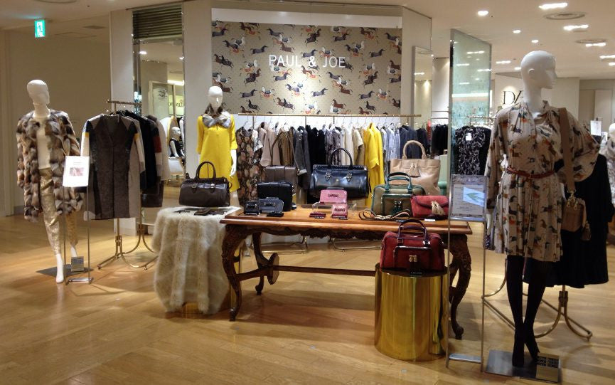 PAUL & JOE and Sprung Frères in Japan