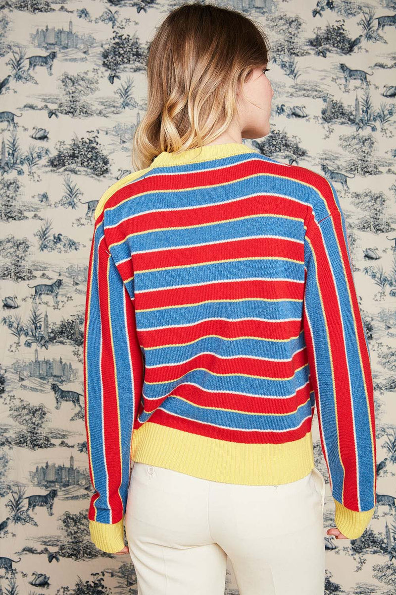 Ernie striped hotsell sweater
