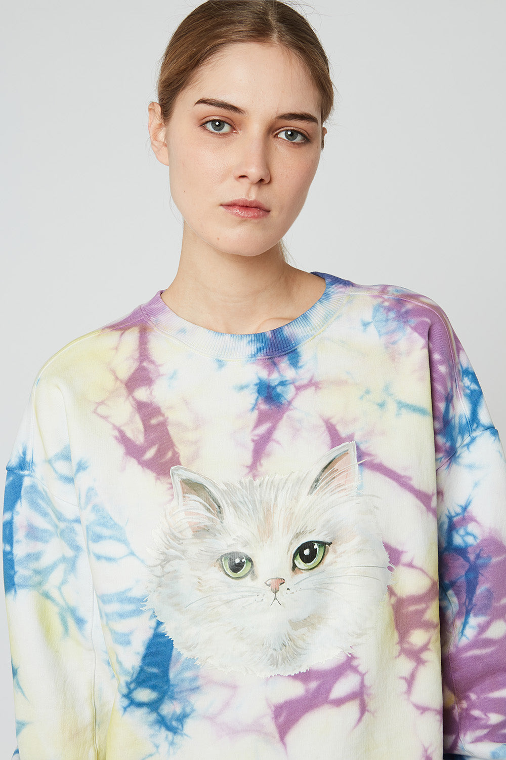 Paul &amp; Joe Sisters ♡ Paul & Joe Paul And Joe Sister Sweater Dress With Cat Intarsia