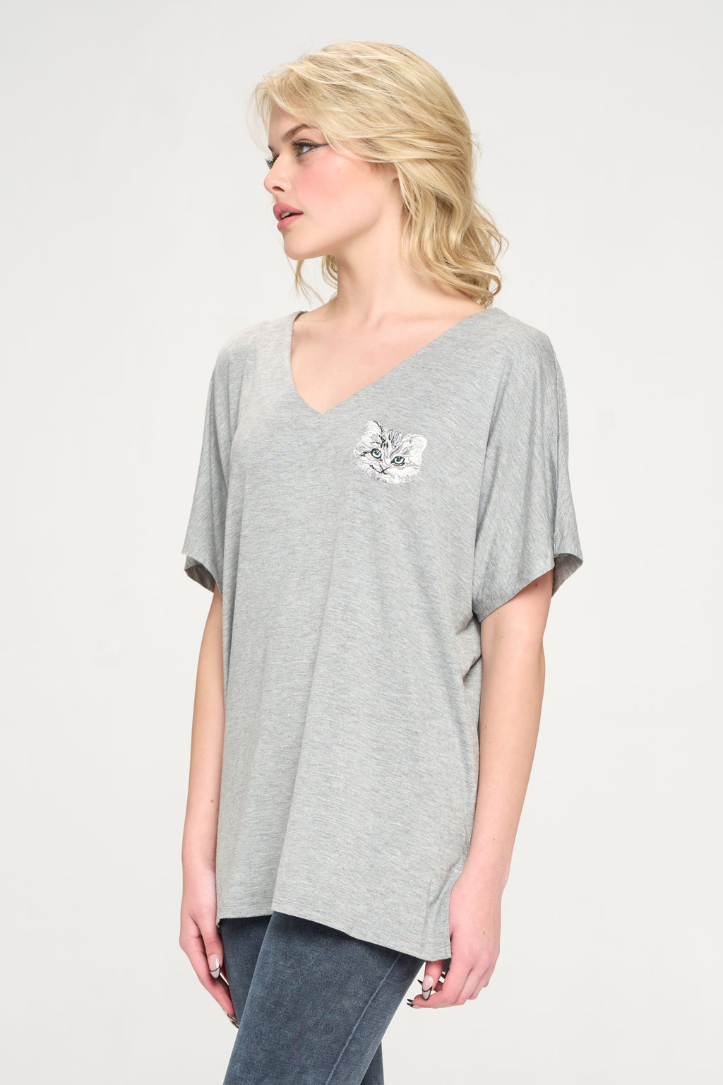 New Style V Neck Tee