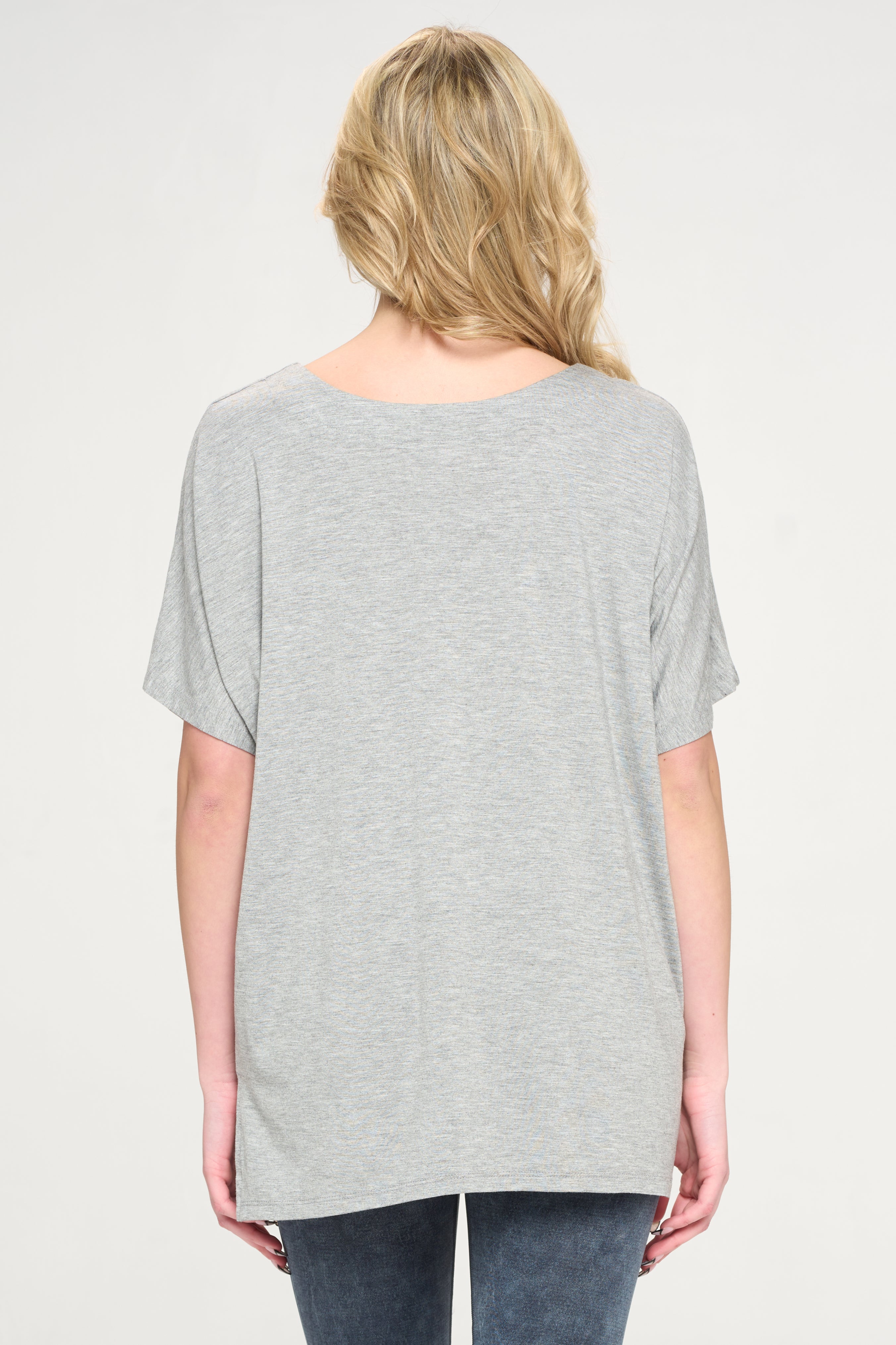 New Style V Neck Tee