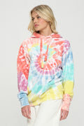 Tie Dye Hoodie Sweat Shirt