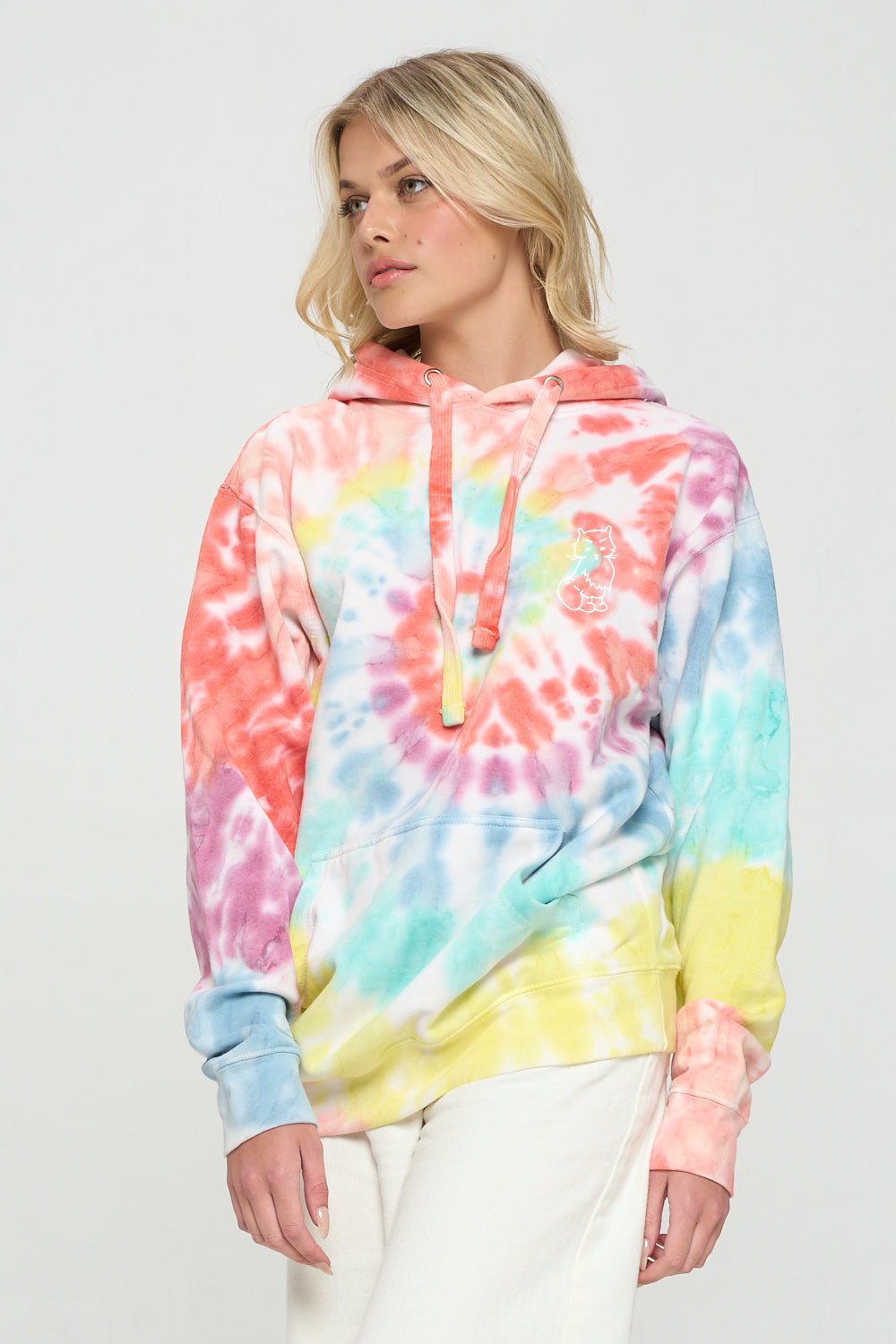 Tie Dye Hoodie Sweat Shirt