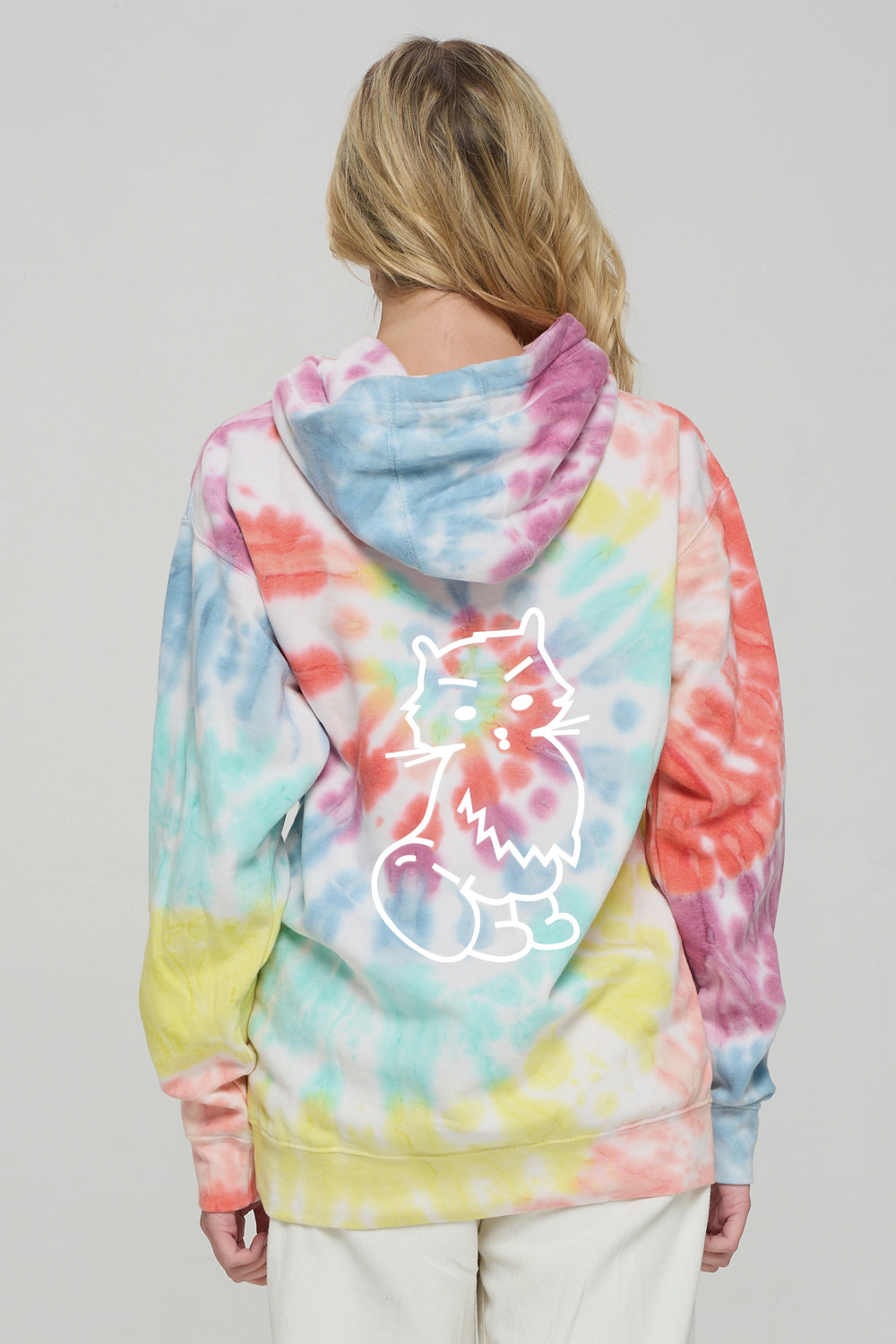 Tie Dye Hoodie Sweat Shirt