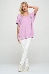 New Style V Neck Tee