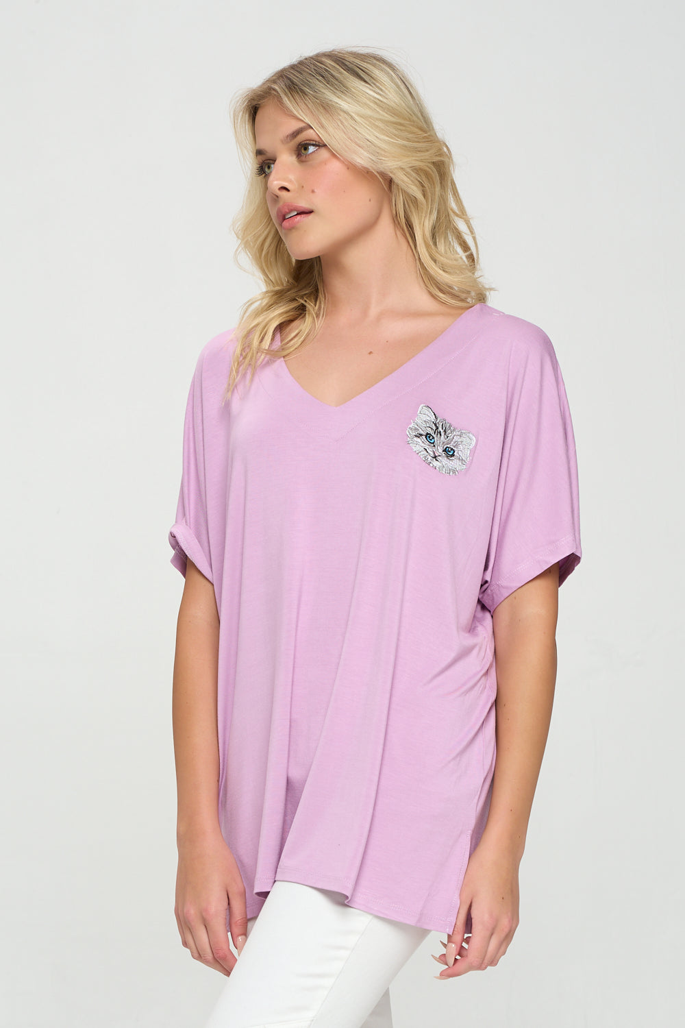 New Style V Neck Tee