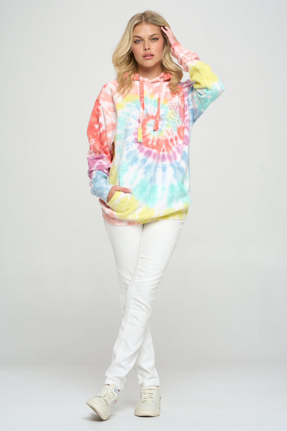 Tie Dye Hoodie Sweat Shirt