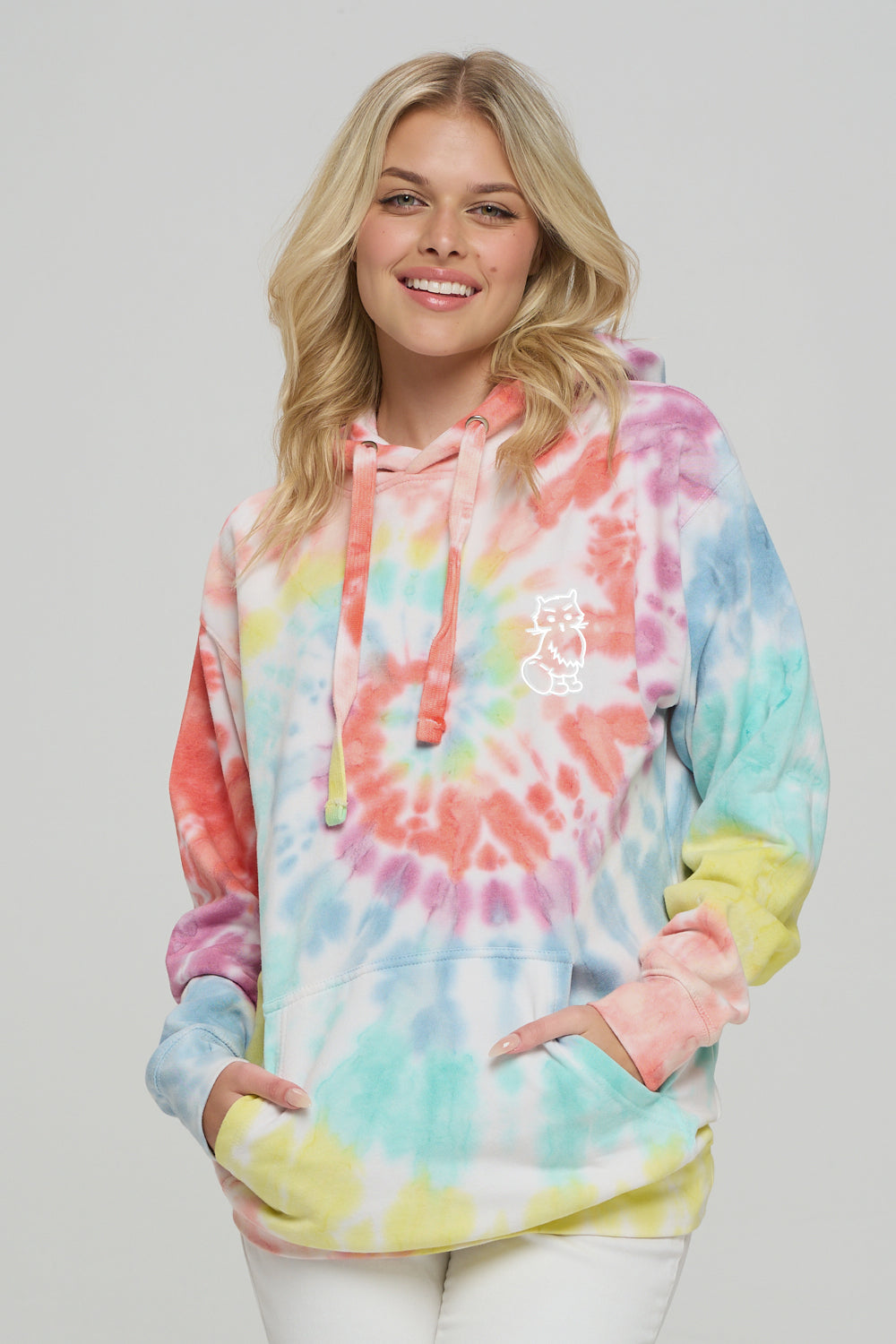Tie Dye Hoodie Sweat Shirt